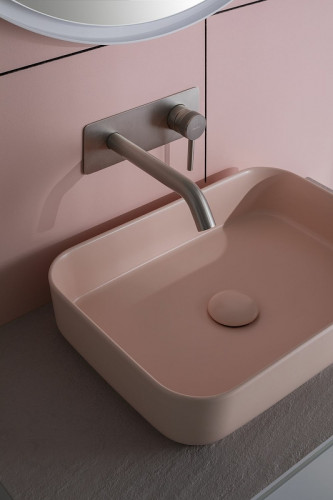 Смеситель для раковины Allen Brau Priority 5.31003-BN Никель брашированный латунь встраиваемый