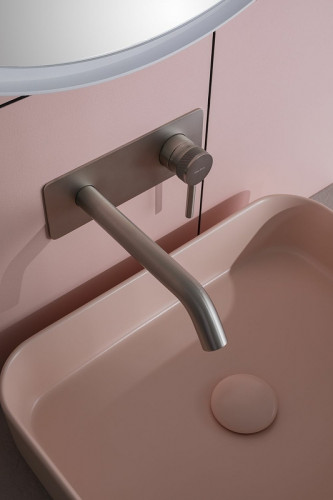 Смеситель для раковины Allen Brau Priority 5.31003-BN Никель брашированный латунь встраиваемый