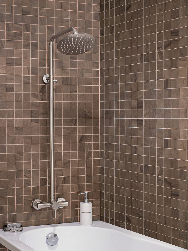 Душевая система Ростовская Мануфактура Сантехники SUS124-003DK-3 Нержавеющая сталь нержавеющая сталь на стену