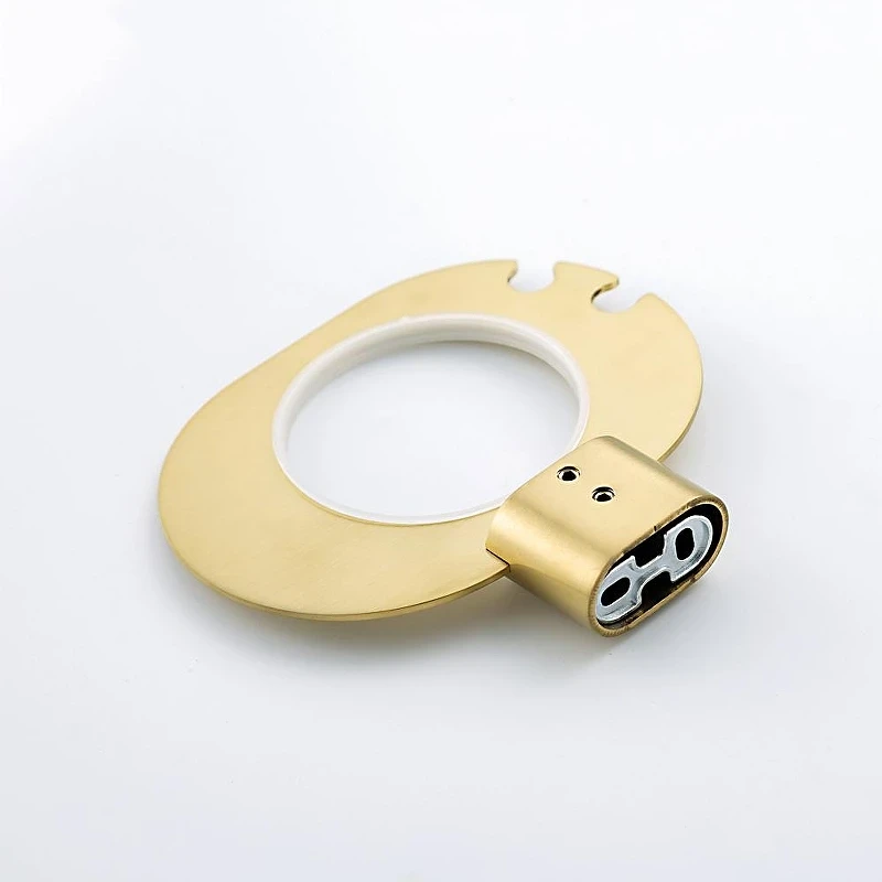 Стакан для зубных щеток Gappo G30906-3 цвет Золотой сатин
