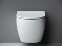 Комплект унитаза DIWO Ceramicanova Metropol CN4002 с сиденьем с инсталляцией DIWO 4501 с клавишей смыва цвет Матовый хром