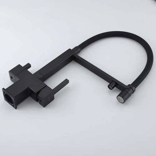 Смеситель для кухни Gappo G4395-56 цвет Черный матовый