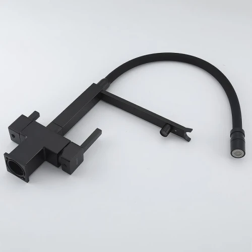 Смеситель для кухни Gappo G4395-56 цвет Черный матовый