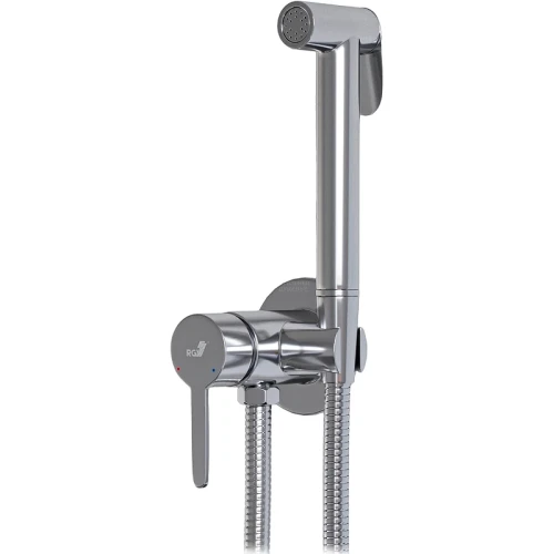 Гигиенический душ со смесителем RGW Shower Panels SP-206 511408206-01 Хром латунь на стену