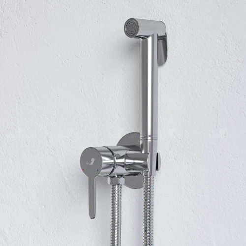 Гигиенический душ со смесителем RGW Shower Panels SP-206 511408206-01 Хром латунь на стену
