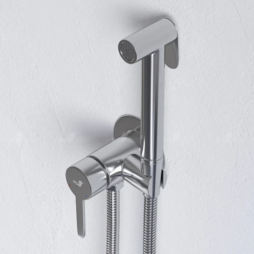Гигиенический душ со смесителем RGW Shower Panels SP-206 511408206-01 Хром латунь на стену