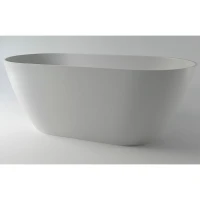 Ванна из искусственного камня Holbi Venus New 158x79 1.01.002.11.1 Белая матовая
