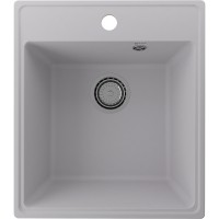 Кухонная мойка Ulgran Quartz Forte 425-05 Бетон искусственный камень (литьевой мрамор) встраиваемый