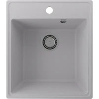 Кухонная мойка Ulgran Quartz Forte 425-05 Бетон искусственный камень (литьевой мрамор) встраиваемый