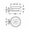 Мыльница Grohe Essentials Cube 40754001 Хром