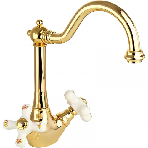 Смеситель для кухни Migliore Provance 18281 Золото латунь