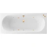 Акриловая ванна Excellent Oceana Slim 180x80 WAEX.OCE18S.SOFT.GL с гидромассажем