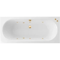 Акриловая ванна Excellent Oceana Slim 180x80 WAEX.OCE18S.SOFT.GL с гидромассажем