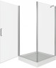 Душевой уголок Good Door Fantasy CR-80-С-CH 80x80 профиль Хром стекло прозрачное