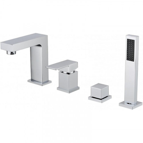 Смеситель на борт ванны Grocenberg GB6008-1CR Хром