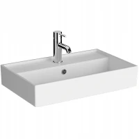 Раковина Vitra ArchiPlan 60 7401B003-0001 Белая фарфор подвесная, накладная