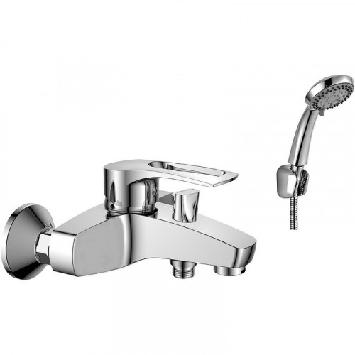 Смеситель для ванны Rossinka T40-31 Хром латунь на стену