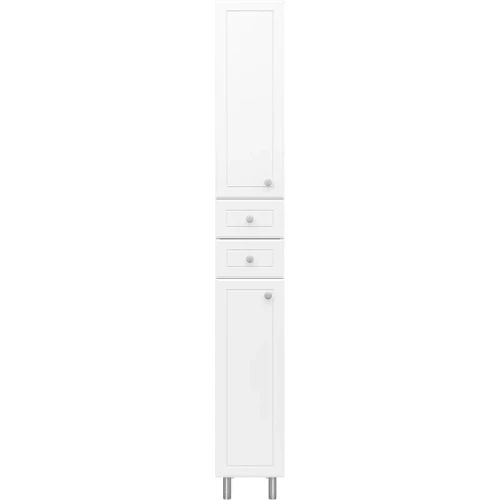 Шкаф пенал Misty 26 L Э-05026-01НжЛ Белый глянцевый