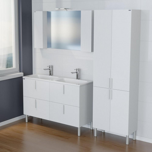 Тумба под раковину СанТа Вега 120 700451 Белая