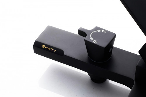 Смеситель для ванны Knotlor Stable KN-22/BL цвет Черный матовый