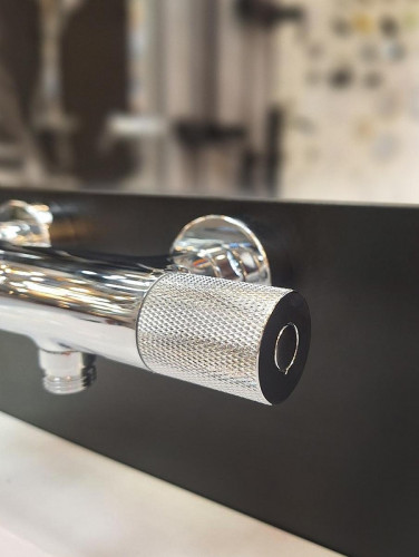 Смеситель для ванны AltroBagno Intento 0215 Cr с термостатом цвет Хром