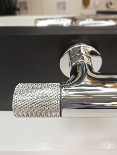 Смеситель для ванны AltroBagno Intento 0215 Cr с термостатом цвет Хром