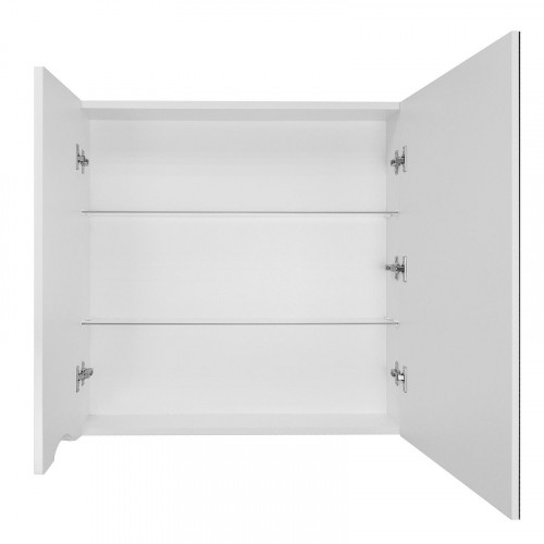 Зеркало со шкафом Loranto Santorini 80 L CS00086971 цвет Белый глянцевый