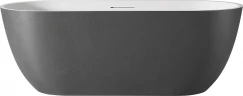 Ванна из искусственного камня AltroBagno Bruna 170x75 090205 цвет Серый цемент Белый