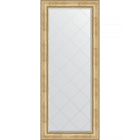 Зеркало Evoform Exclusive-G Floor 207х87 BY 6338 с гравировкой в багетной раме - Состаренное серебро с орнаментом 120 мм стекло
