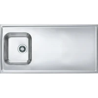 Кухонная мойка Alveus Classic Pro 90 SAT-90 1200x600 1130473 Сатинированная сталь нержавеющая сталь накладная
