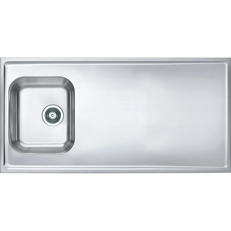 Кухонная мойка Alveus Classic Pro 90 SAT-90 1200x600 1130473 Сатинированная сталь нержавеющая сталь накладная