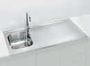 Кухонная мойка Alveus Classic Pro 90 SAT-90 1200x600 1130473 Сатинированная сталь нержавеющая сталь накладная