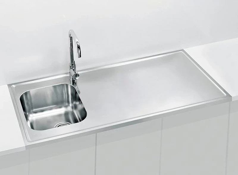 Кухонная мойка Alveus Classic Pro 90 SAT-90 1200x600 1130473 Сатинированная сталь нержавеющая сталь накладная