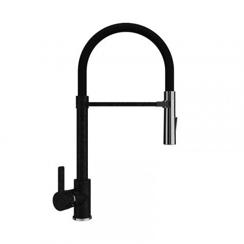 Смеситель для кухни Ulgran Classic U-024-308 цвет Черный