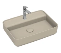 Раковина накладная Isvea Infinity 55 10NF66055-2K цвет Слоновая кость матовый