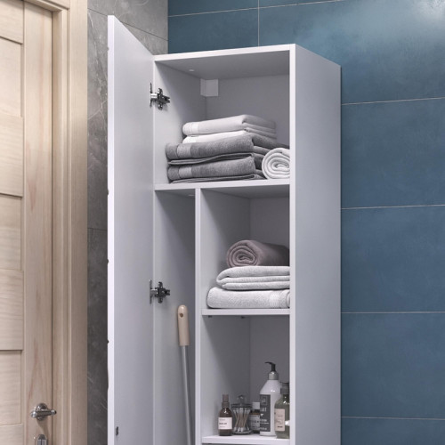 Шкаф пенал Vigo Geometry 45 243 цвет Белый