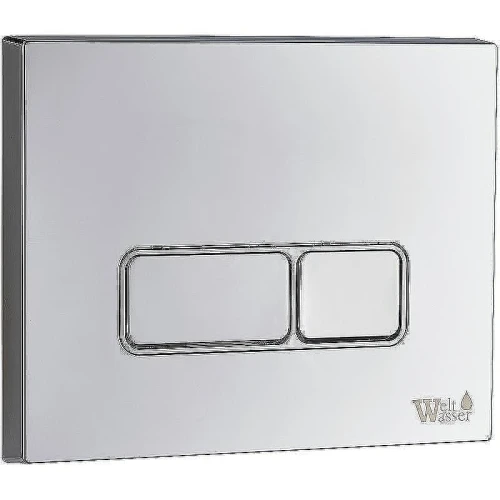 Комплект унитаза с инсталляцией WeltWasser MARBERG 410 + NESENBACH 004 GL-WT + MAR 410 SE-CR 10000008941 цвет Белый глянцевый с сиденьем Микролифт и клавишей смыва цвет Хром