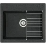 Кухонная мойка Aquaton Делия 60 1A715232LD210 Графит искусственный камень (литьевой мрамор) встраиваемый