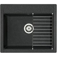 Кухонная мойка Aquaton Делия 60 1A715232LD210 Графит искусственный камень (литьевой мрамор) встраиваемый