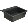 Кухонная мойка Aquaton Делия 60 1A715232LD210 Графит искусственный камень (литьевой мрамор) встраиваемый