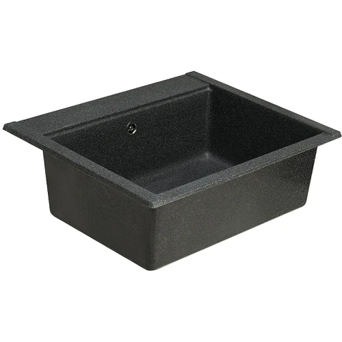 Кухонная мойка Aquaton Делия 60 1A715232LD210 Графит искусственный камень (литьевой мрамор) встраиваемый