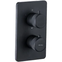 Смеситель для душа Allen Brau Priority 5.31213-31 с термостатом Черный матовый латунь встраиваемый