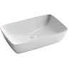 Раковина Ceramicanova Form 58 CN2003 Белая фаянс накладная