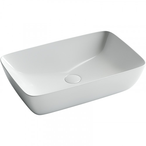 Раковина Ceramicanova Form 58 CN2003 Белая фаянс накладная