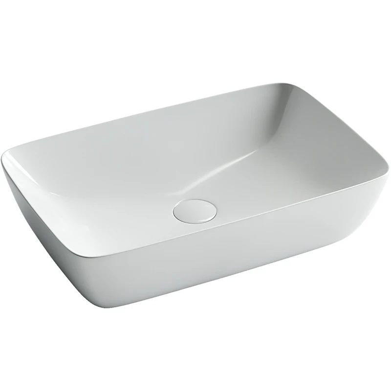 Раковина Ceramicanova Form 58 CN2003 Белая фаянс накладная