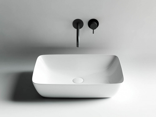 Раковина Ceramicanova Form 58 CN2003 Белая фаянс накладная