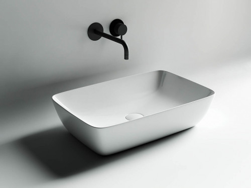 Раковина Ceramicanova Form 58 CN2003 Белая фаянс накладная