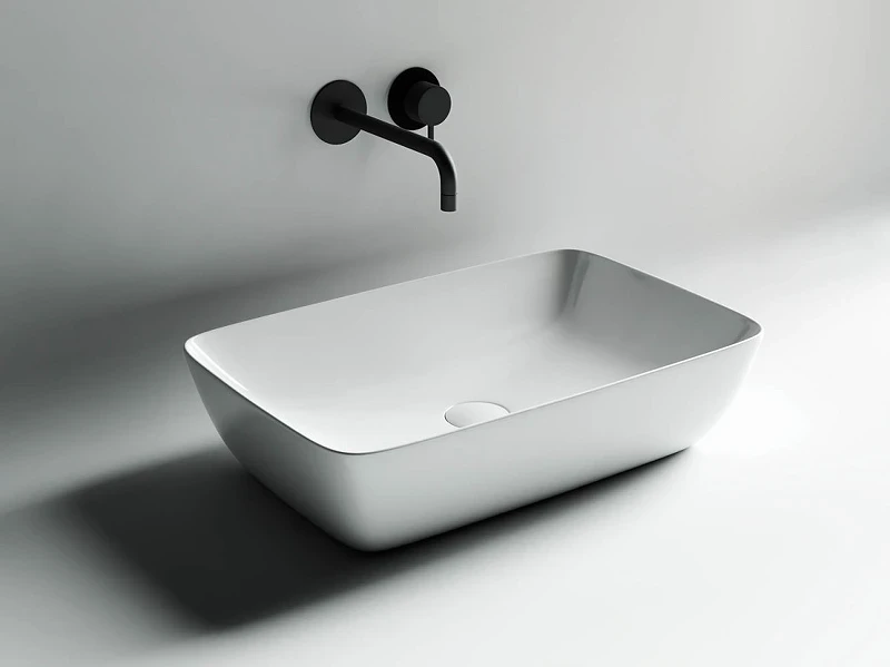 Раковина Ceramicanova Form 58 CN2003 Белая фаянс накладная