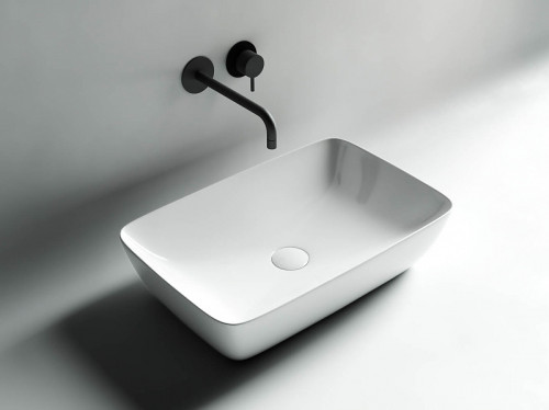 Раковина Ceramicanova Form 58 CN2003 Белая фаянс накладная