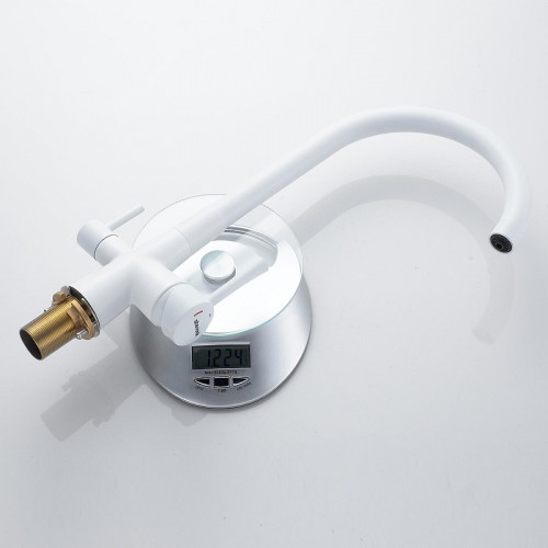 Смеситель для кухни Shevanik S428C цвет Белый